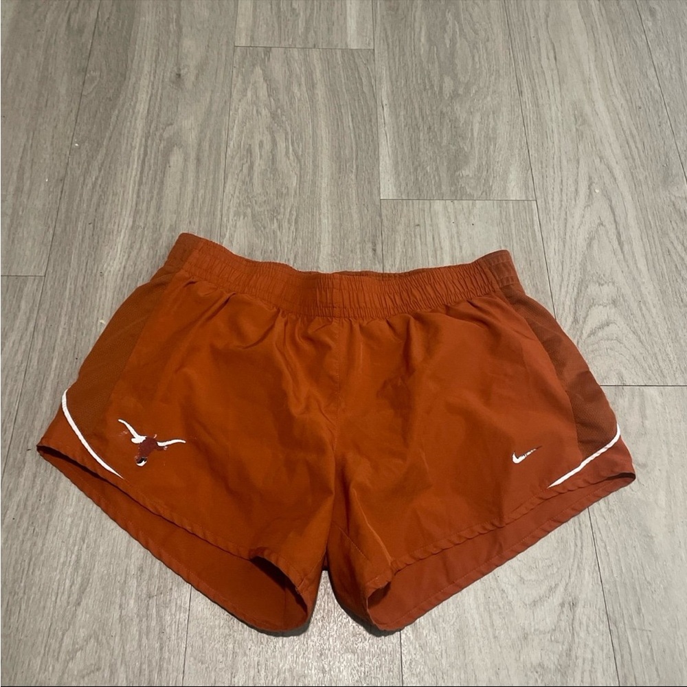 Texas longhorns Nike Women's Rust Orange Athletic Shorts